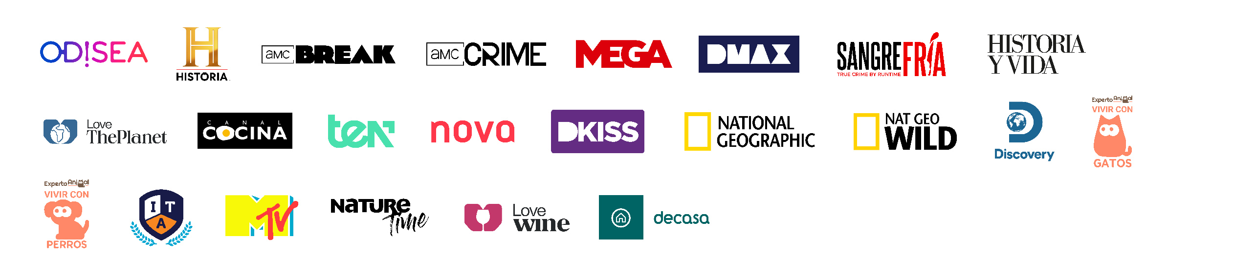 Canales de la categoría Documentales y estilo de vida en VuelaTV